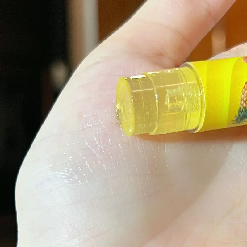 Fruit Moisturizing Lip Balm Grapes Makeup Jelly Lighten Lines Plump Care Tint Nude Lipstick Primer Colorless Lip Care Wholesale