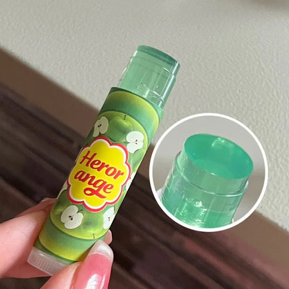 Fruit Moisturizing Lip Balm Grapes Makeup Jelly Lighten Lines Plump Care Tint Nude Lipstick Primer Colorless Lip Care Wholesale